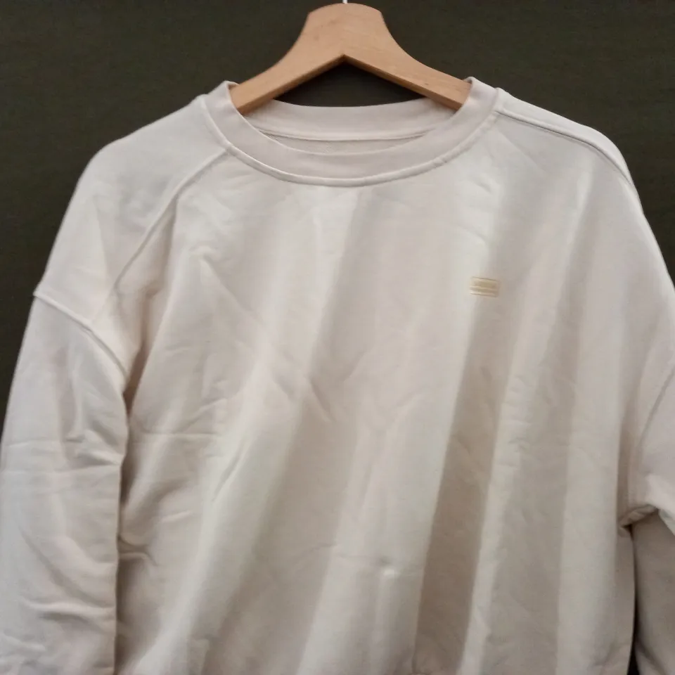 BARBOUR INTERNATIONAL ANDERSON OVERLAYER CROP SWEATER - UK 12