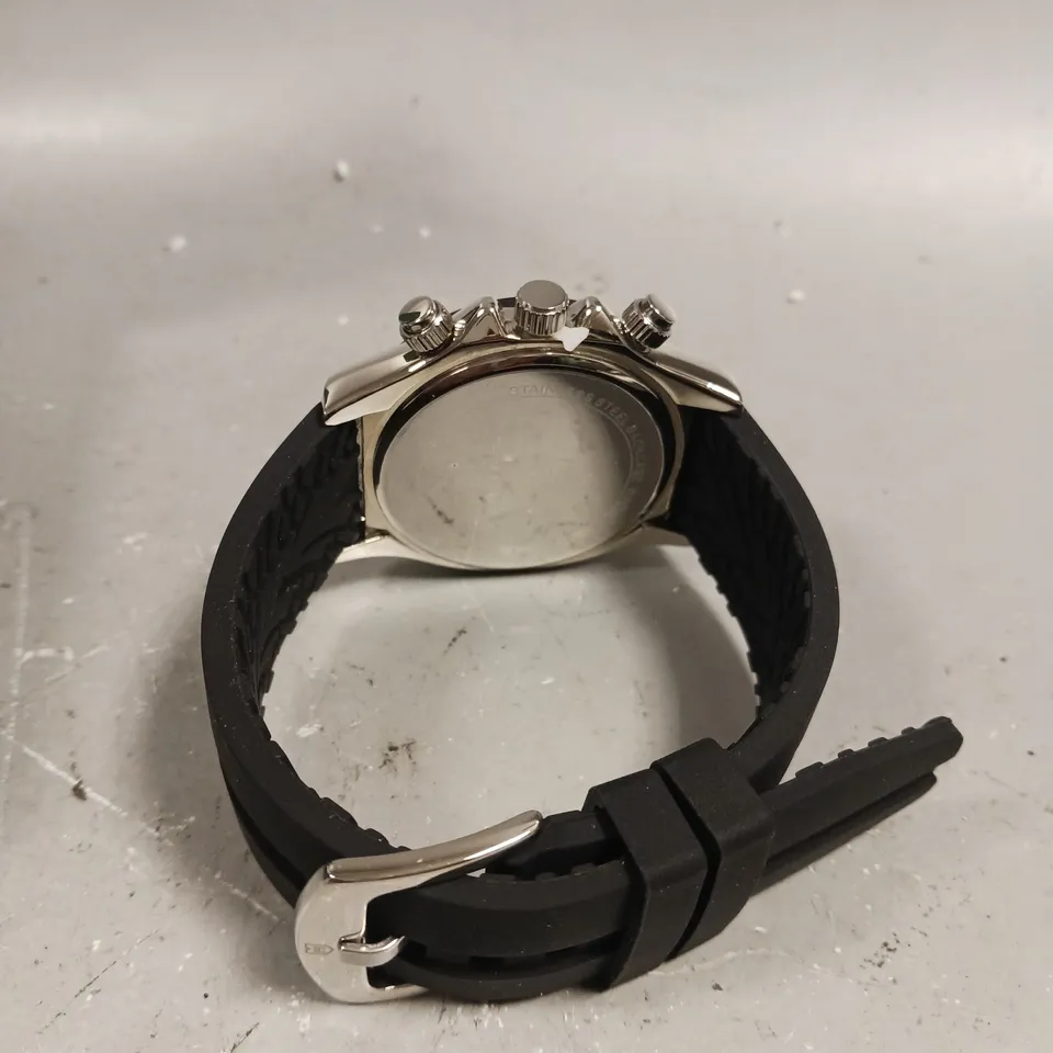 MENS FRANK SCHMIDT WATCH – MULTI FUNCTION SUB DIALS WITH DATE – HQ RUBBER SPORTS STRAP – 3ATM WATER RESISTANT