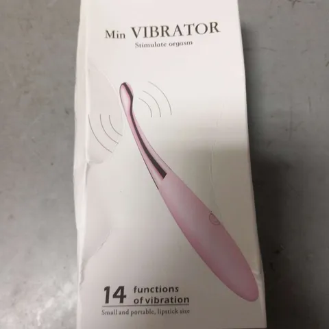 BOXED MIN VIBRATOR 14 FUNCTIONS OF VIBRATION