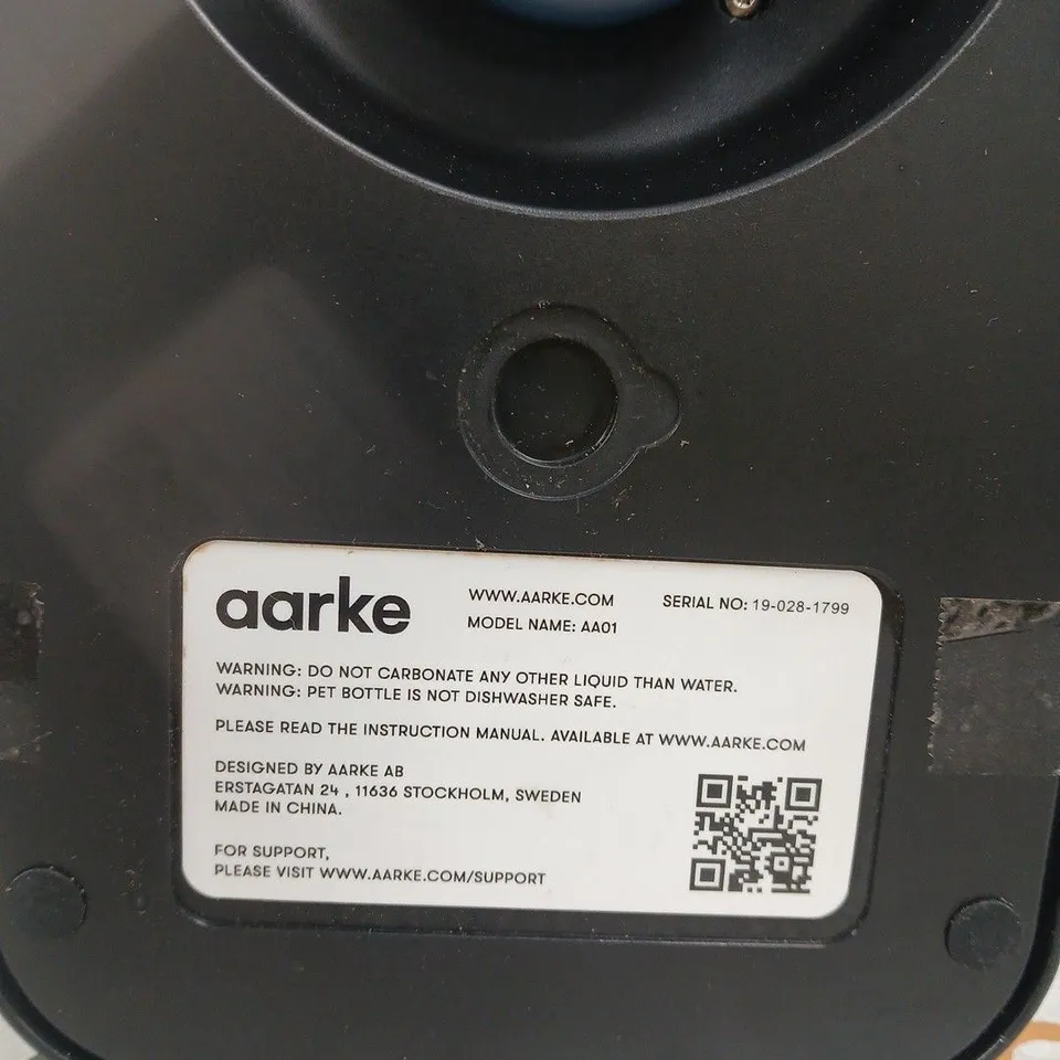 AARKE AA01 CARBONATOR SODA MAKER – STAINLESS STEEL