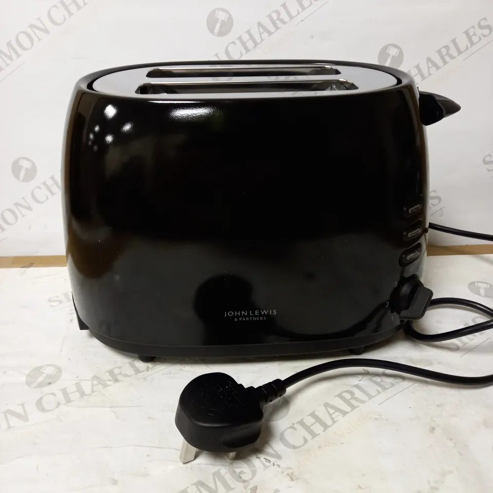 JOHN LEWIS 2 SLICE TOASTER 