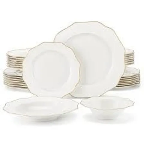 BOXED EBERN LAIGHA 32-PIECE DINNERWARE SET (2 BOXES)