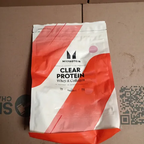 MYPROTEIN CLEAR PROTEIN WHEY & COLLAGEN – 500G PEACH TEA FLAVOUR 