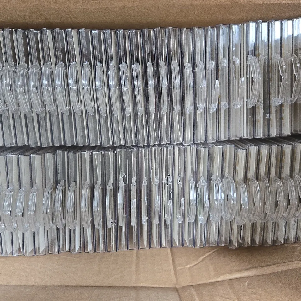 BOX OF APPROXIMATELY 40 4D GLASSES SCREEN PROTECTOR FOR BLACK S7 EDGE 