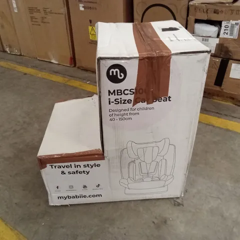 BOXED MYBABIIE MBCS100 I-SIZE CAR SEAT