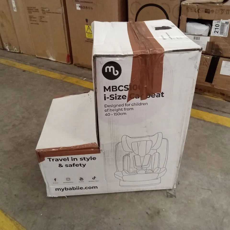 BOXED MYBABIIE MBCS100 I-SIZE CAR SEAT