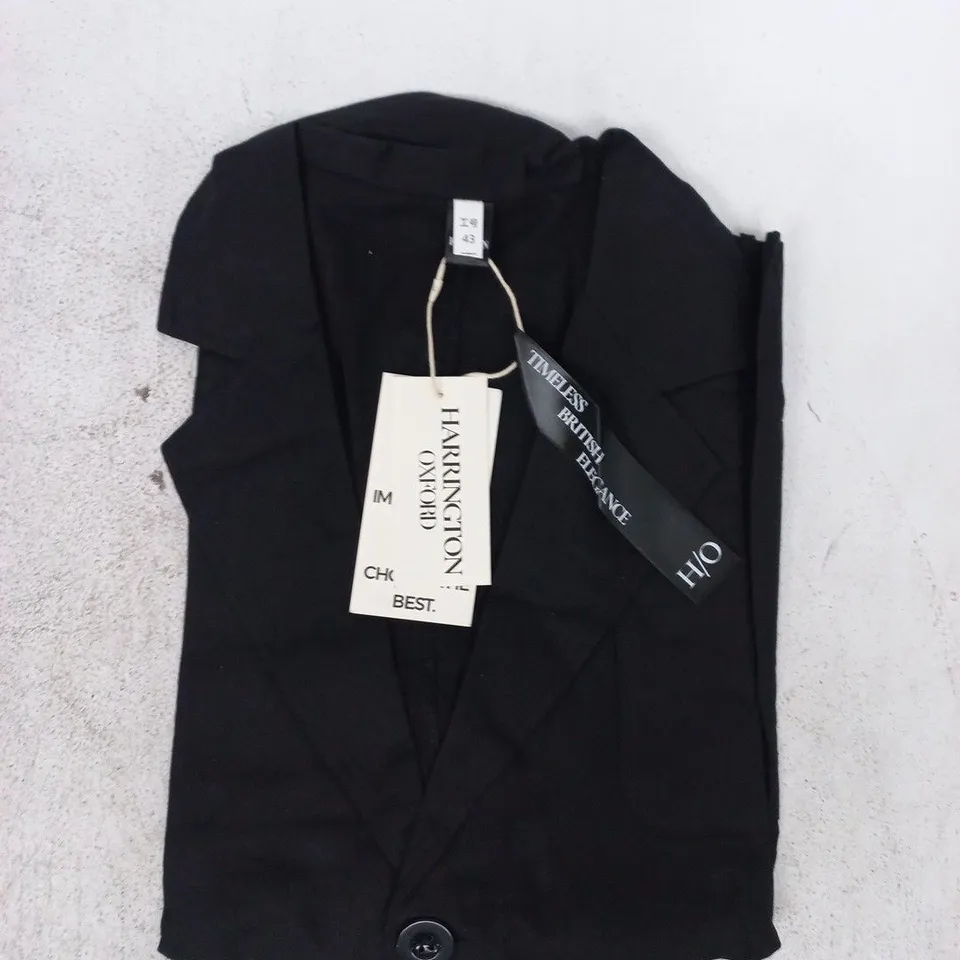 HARRINGTON OXFORD SHIRT IN BLACK SIZE 43