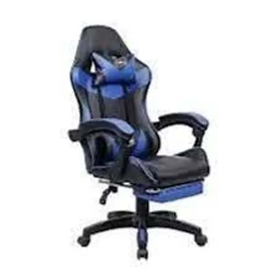 BOXED NEO SIT BETTER WORK HARDER GAMING LOUNGER IN BLUE