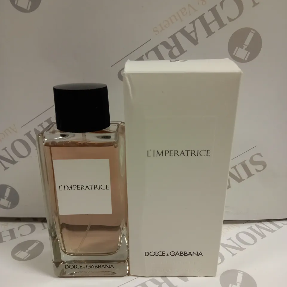BOXED DOLCE & GABBANA L'IMPERATRICE EAU DE TOILETTE 100ML