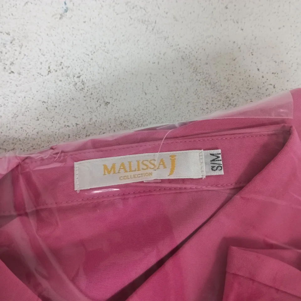 Malissa Collection Pink Women's Shirt – Size S/M, Sealed in Packaging