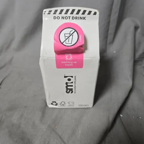 APPROXIMATELY 8 X SMOL WASHING UP LIQUID REFILLS 500ML 