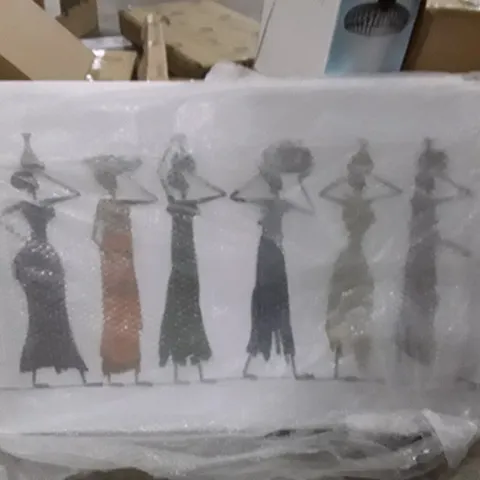 AFRICAN TRIBAL ACT 23 - WRAPPED CANVAS