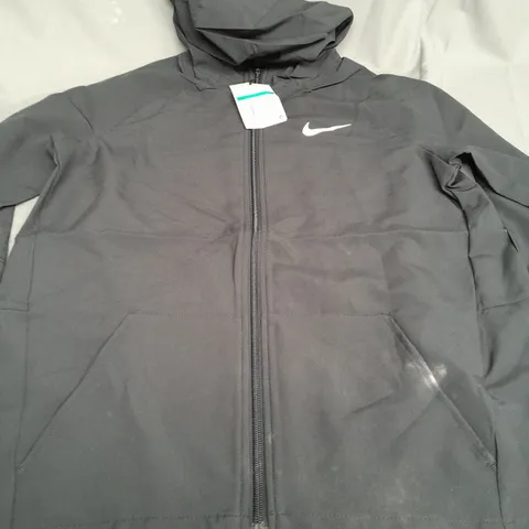 NIKE WOVEN BLACK JACKET - KIDS XL