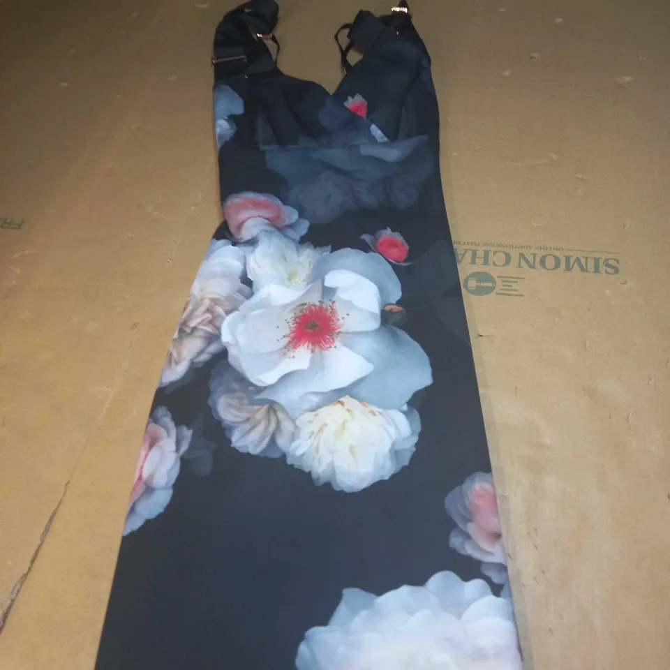 WOMENS TED BAKER FLORAL DRESS SIZE 3