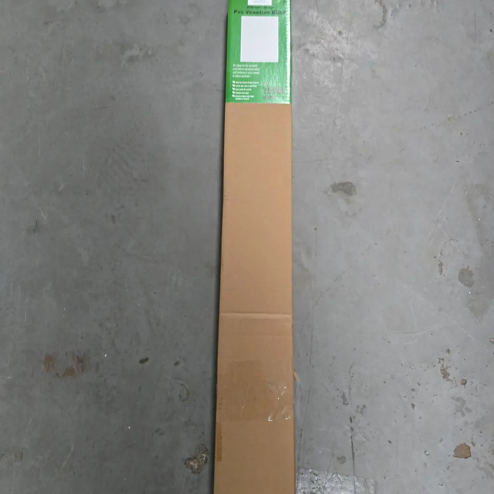 OPTIMAL PRODUCTS PVC VENETIAN BLIND – WHITE, 75CM WIDE X 210CM DROP (BOXED)