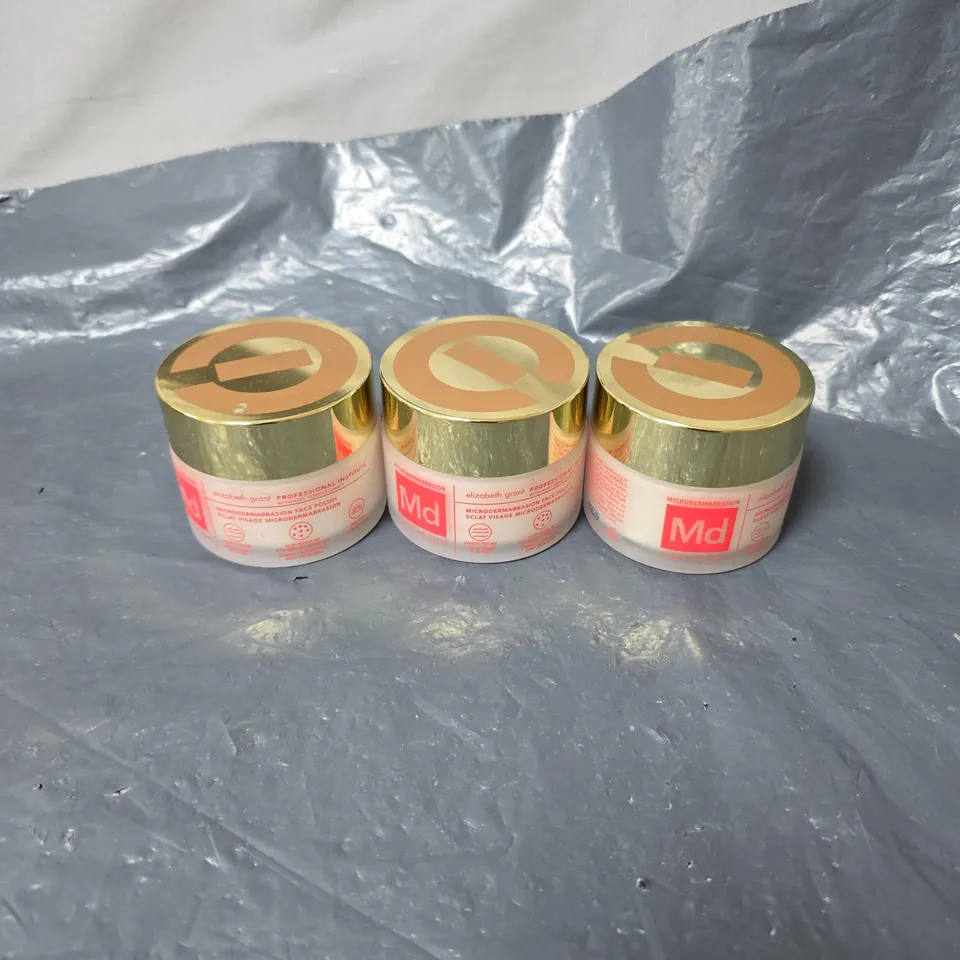 3 X ELIZABETH GRANT MD FACE POLISH 100ML
