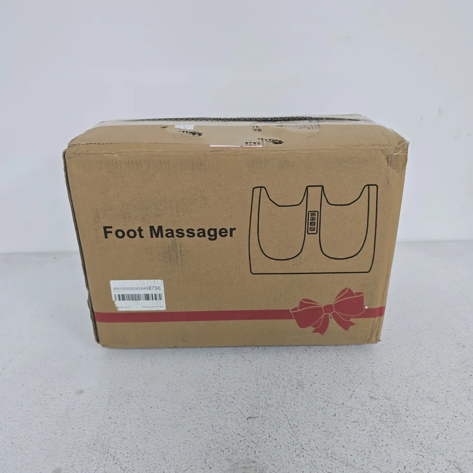 FOOT MASSAGER – 12V, 24W – BLACK