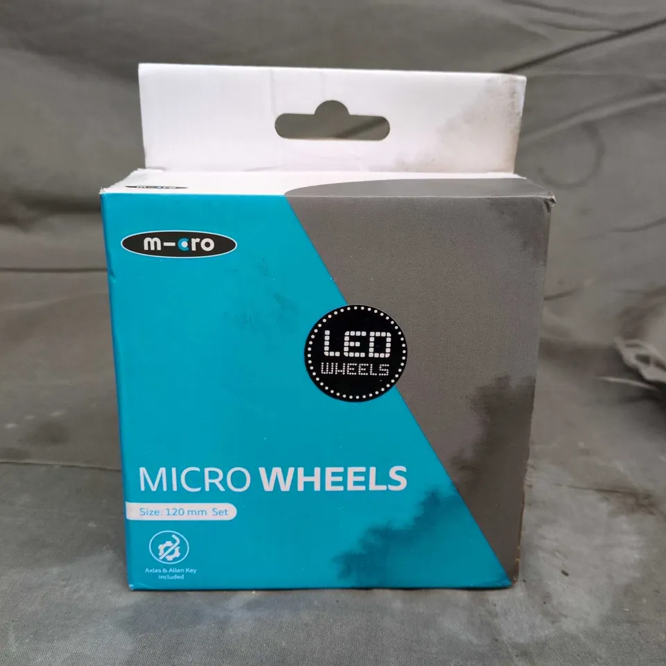 m-cro LED Wheels 120mm Set
