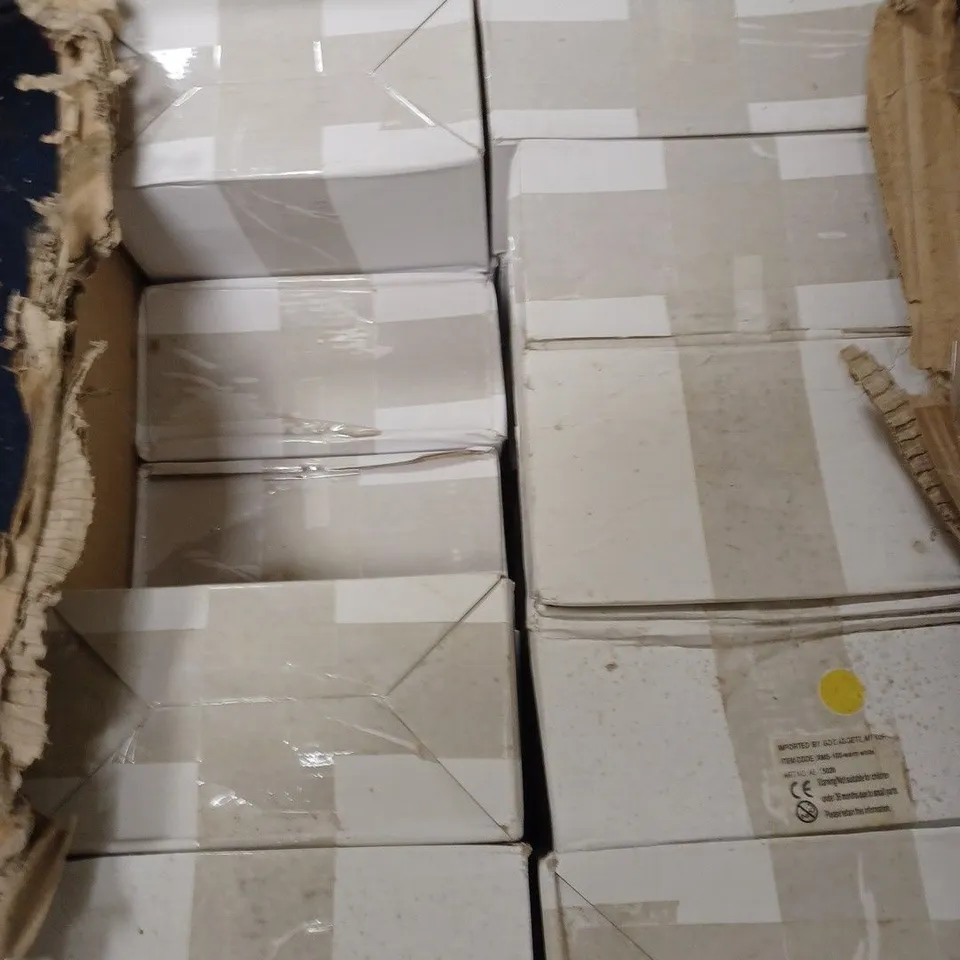 APPROXIMATELY 50 BOXES OF XMAS STRING LIGHTS IN WARM WHITE