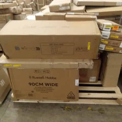 PALLET OF ASSORTED FURNITURE AND INCOMPLETE FURNITURE PARTS