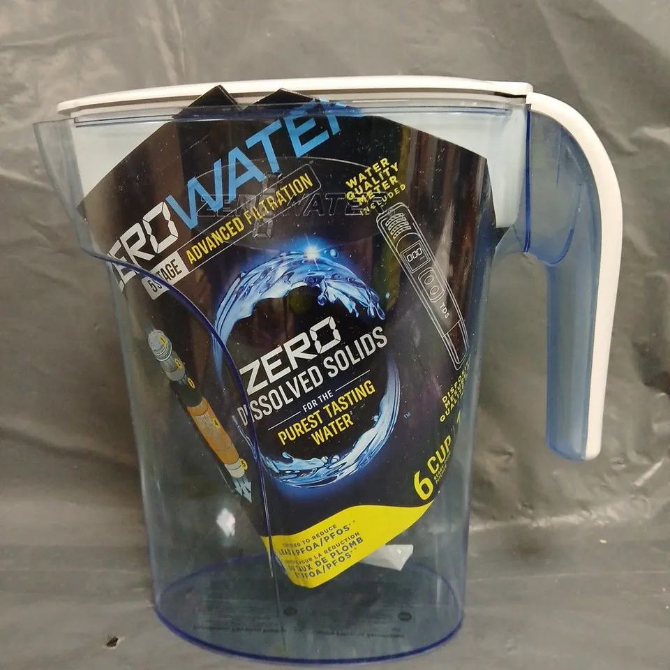 ZERO WATER 5-STAGED ADVANCED FILTRATION JUG