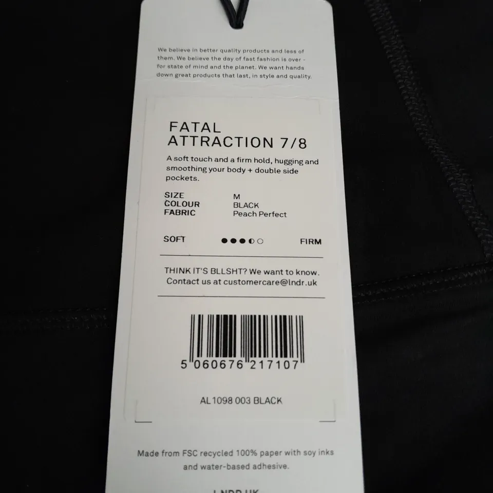 LNDR FATAL ATTRACTION 7/8 TIGHTS - M