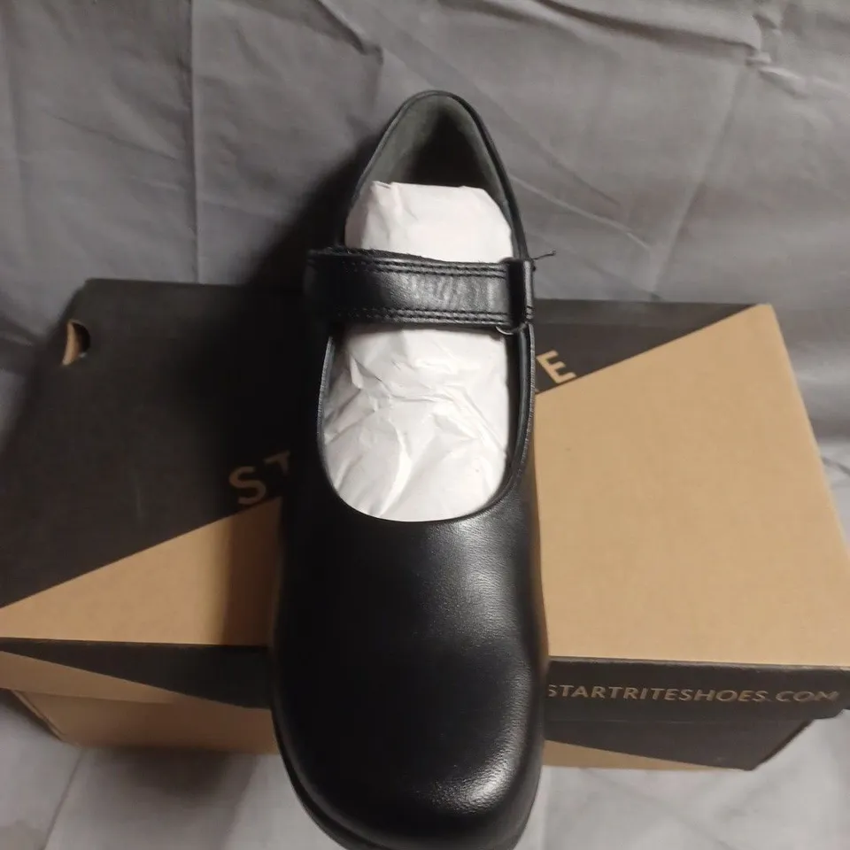 BOXED PAIR OF START RITE SAMBA BLACK LEATHER MARY-JANE SHOES, UK 2.5 (EU 35)