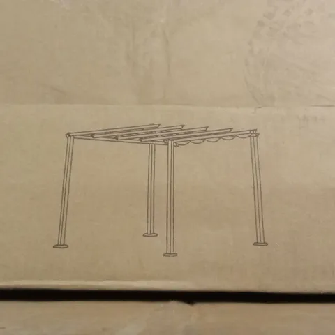 BOXED GAZEBO GREY COLOUR (2 BOXES)