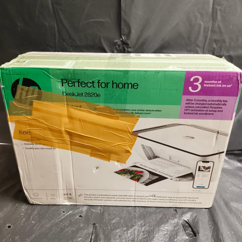 HP DESKJET 2820E PRINTER – BOXED