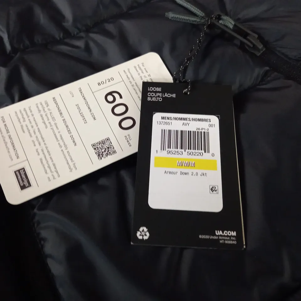 UNDER ARMOUR MENS DOWN 2.0 JACKET - MD/M
