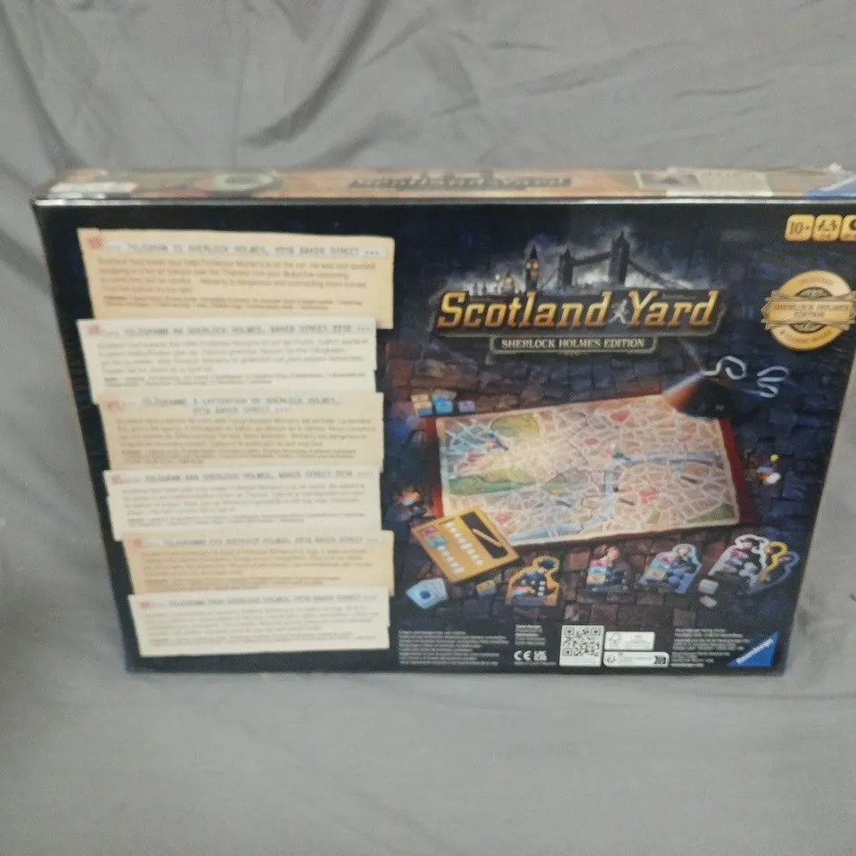SEALED SCOTLAND YARD: SHERLOCK HOLMES EDITION BOARD GAME - RAVENSBURGER