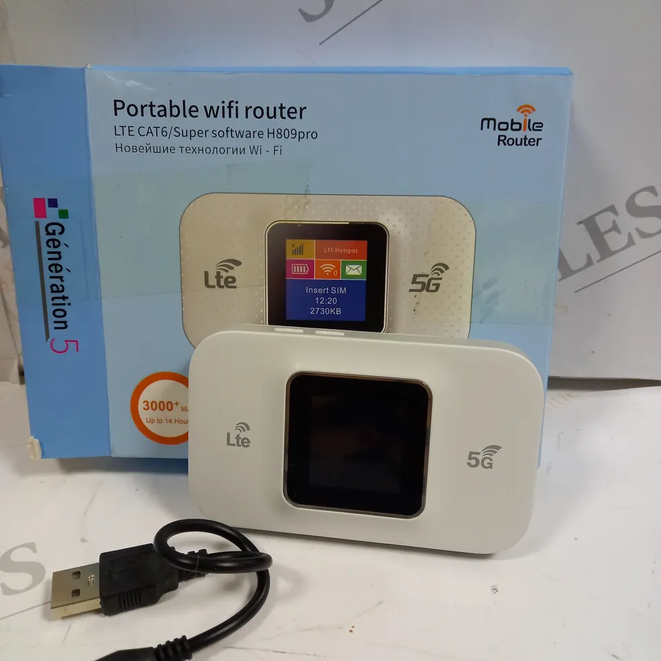 MOBILE ROUTER PORTABLE WI-FI LTE CAT6 ROUTER 