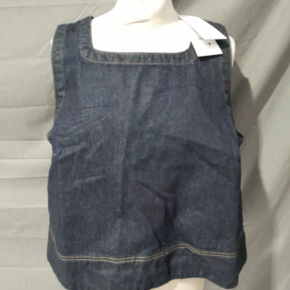ALIGN MEG RIGID DENIM TOP - UK 14