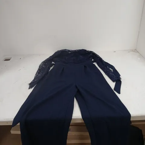BON PRIX DARK BLUE JUMPSUIT SIZE 12