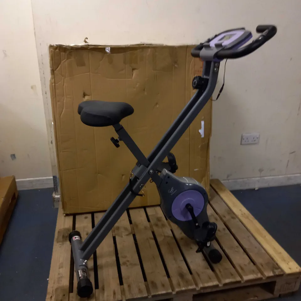 DAVINA MCALL FOLDING MAGNETIC BIKE - PURPLE (COLLECTION)
