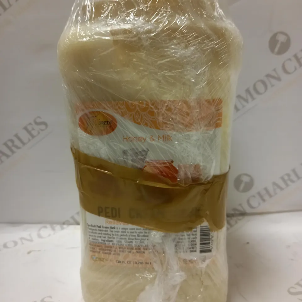 SPA REDI PEDI MASK CREAM MILK & HONEY 3.785 LITRES