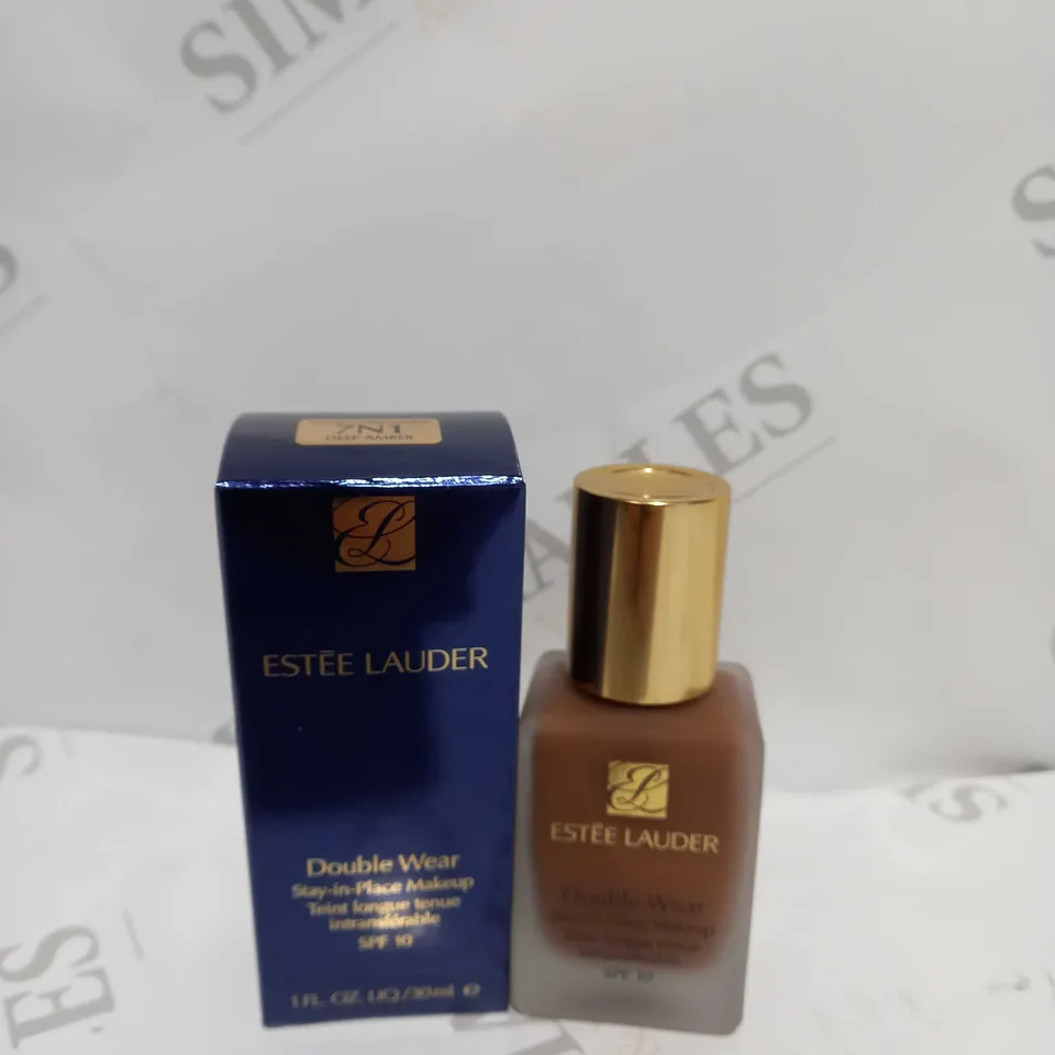 ESTEE LAUDER DOUBLE WEAR STAY IN PLACE MAKEUP - LIQUID - 30ML - 7N1 - DEEP AMBER