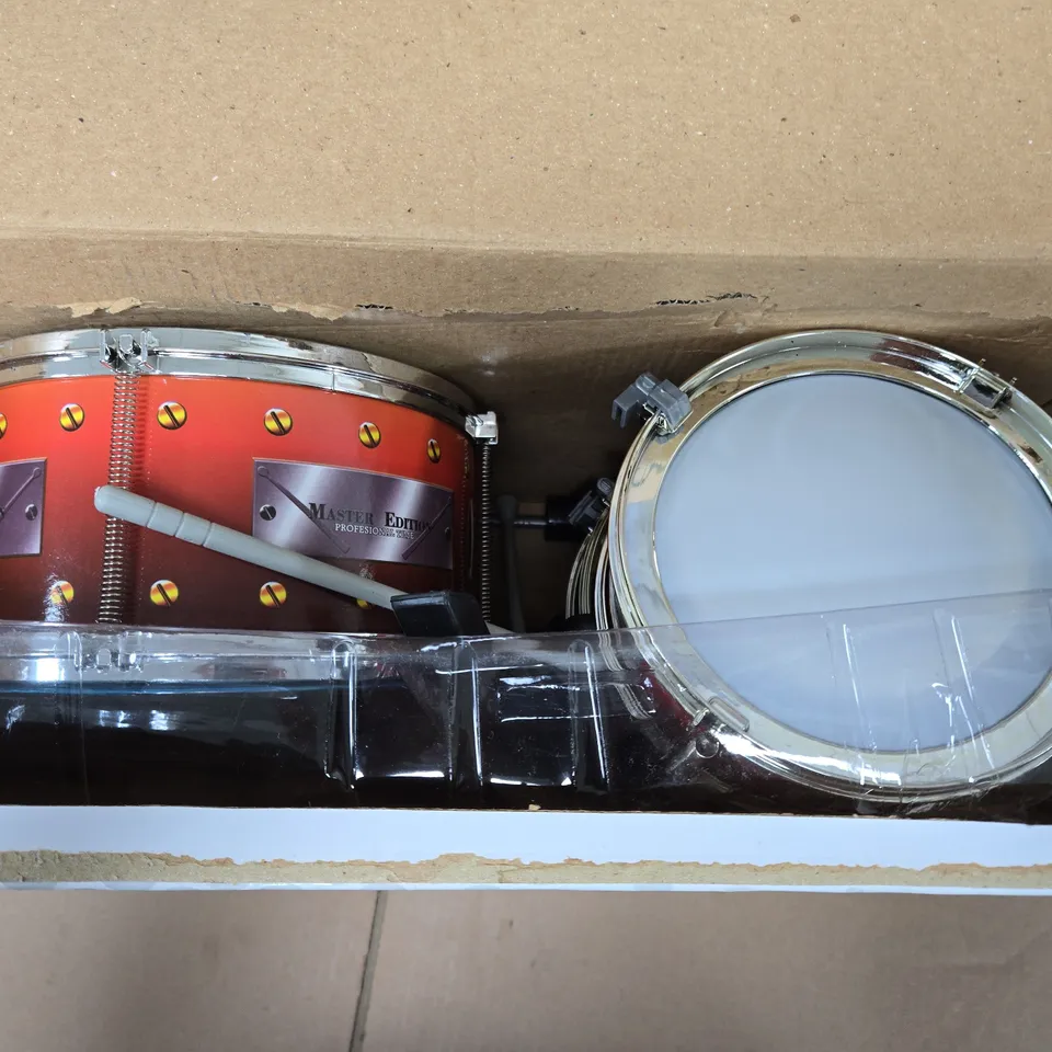 boxed jazz drum set