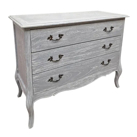 BRAND NEW BOXED HOMESDIRECT 365 MONTPELLIER WHITE 3 DRAWER CHEST