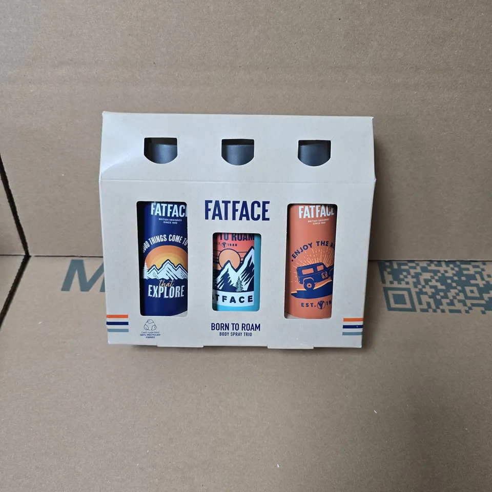 FATFACE BORN TO ROAM BODY SPRAY TRIO