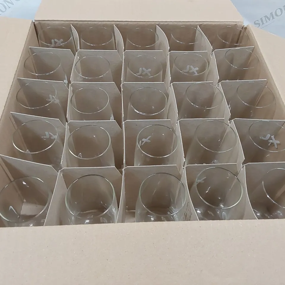 BOX OF APPROXIMATELY 45X VIRO WINE GLASSES - SIZE UNSPECIFIED (1 BOX)