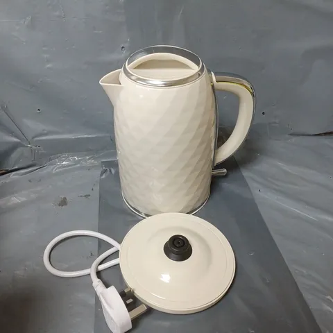 FAST BOIL CREAM TEXTURED KETTLE