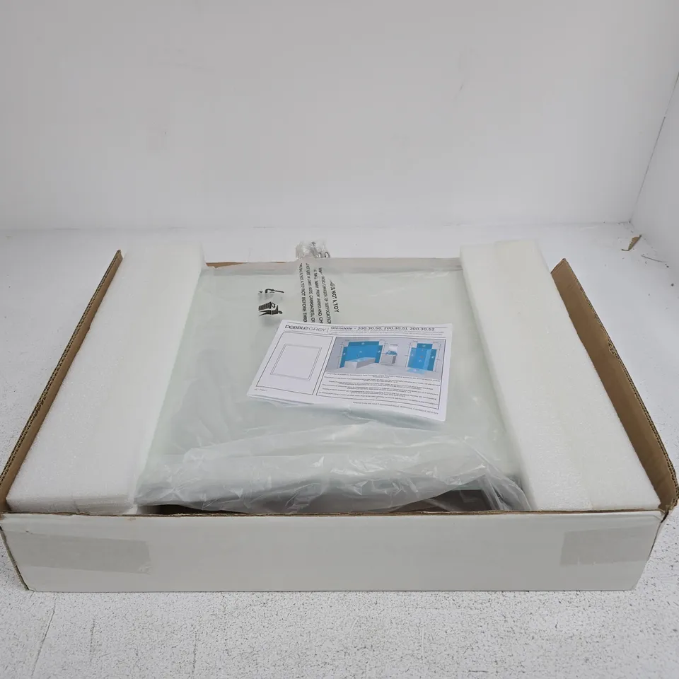 PEBBLE GREY GLENDALE LED ILLUIMINATED BATHROOM MIRROR BOXED