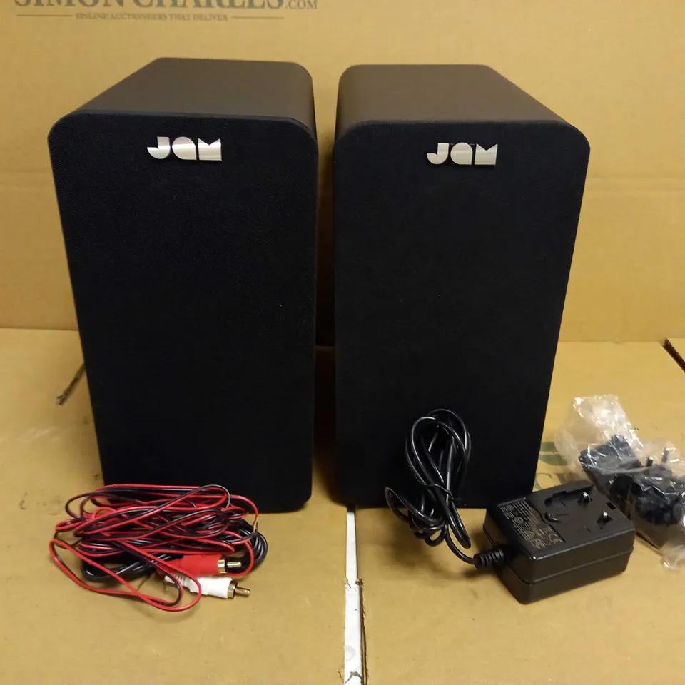 JAM BLUETOOTH BOOKSHELF SPEAKERS