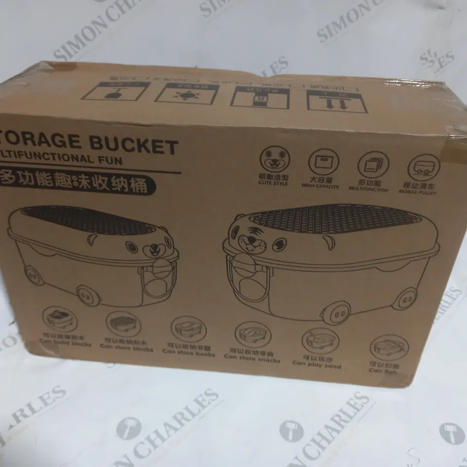 STORAGE BUCKET - MULTIFUNCTIONAL FUN