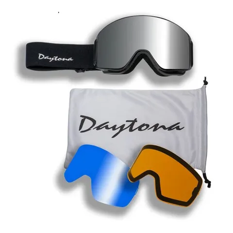 BOXED DAYTONA SNOW GOGGLE SCOPE (INCLUDES 1 X MAGNETIC FRAME, 3 X MAGNETIC LENS, 1 X GOGGLES DUST COVER) ONE SIZE