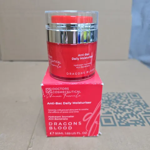 DOCTORS COSMECEUTICAL ANTI-BAC DAILY MOISTURISER – DRAGONS BLOOD, 50ML