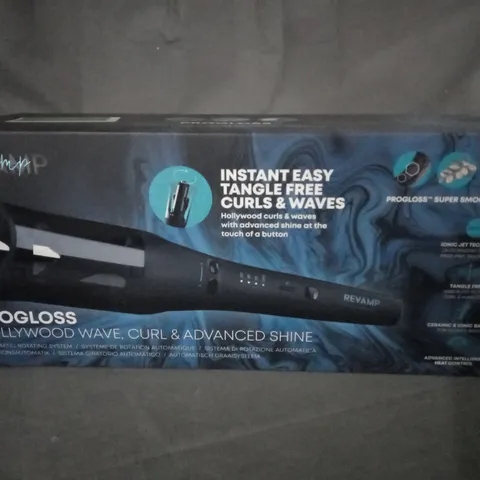 BOXED REVAMP PROGLOSS HOLLYWOOD WAVE, CURL AND ADVANCED SHINE