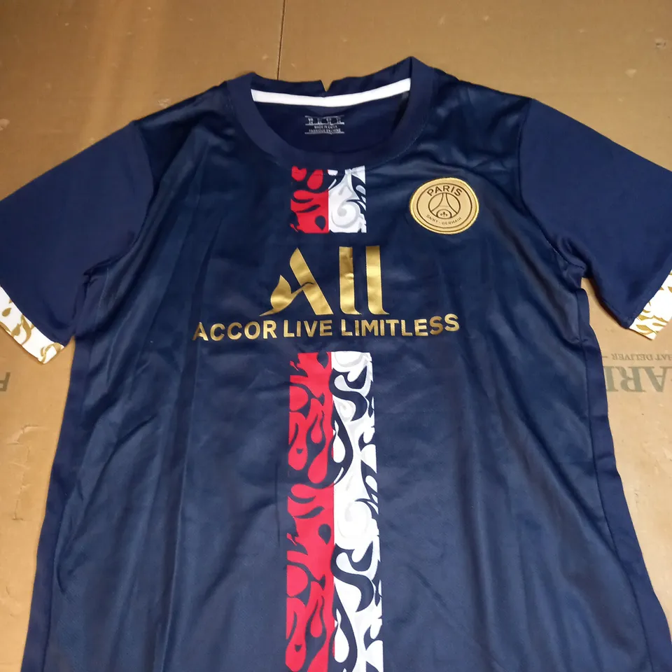 PSG FC FULL HOME KIT WITH NEYMAR JR 10 ON THE BACK SIZE 24