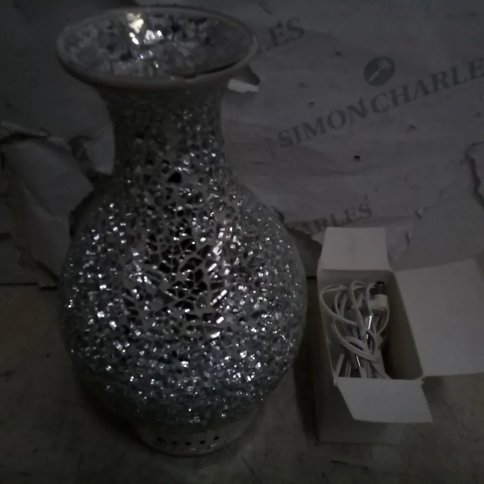 BOXED SENSE AROMA ROTATING MOSIAC DIFFUSER (NOVA SILVER)